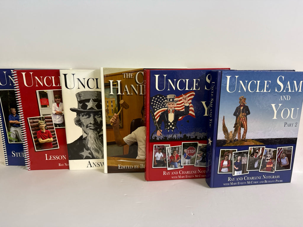 Uncle Sam and You Notgrass Set Pre-Owned Middle School History Textbooks