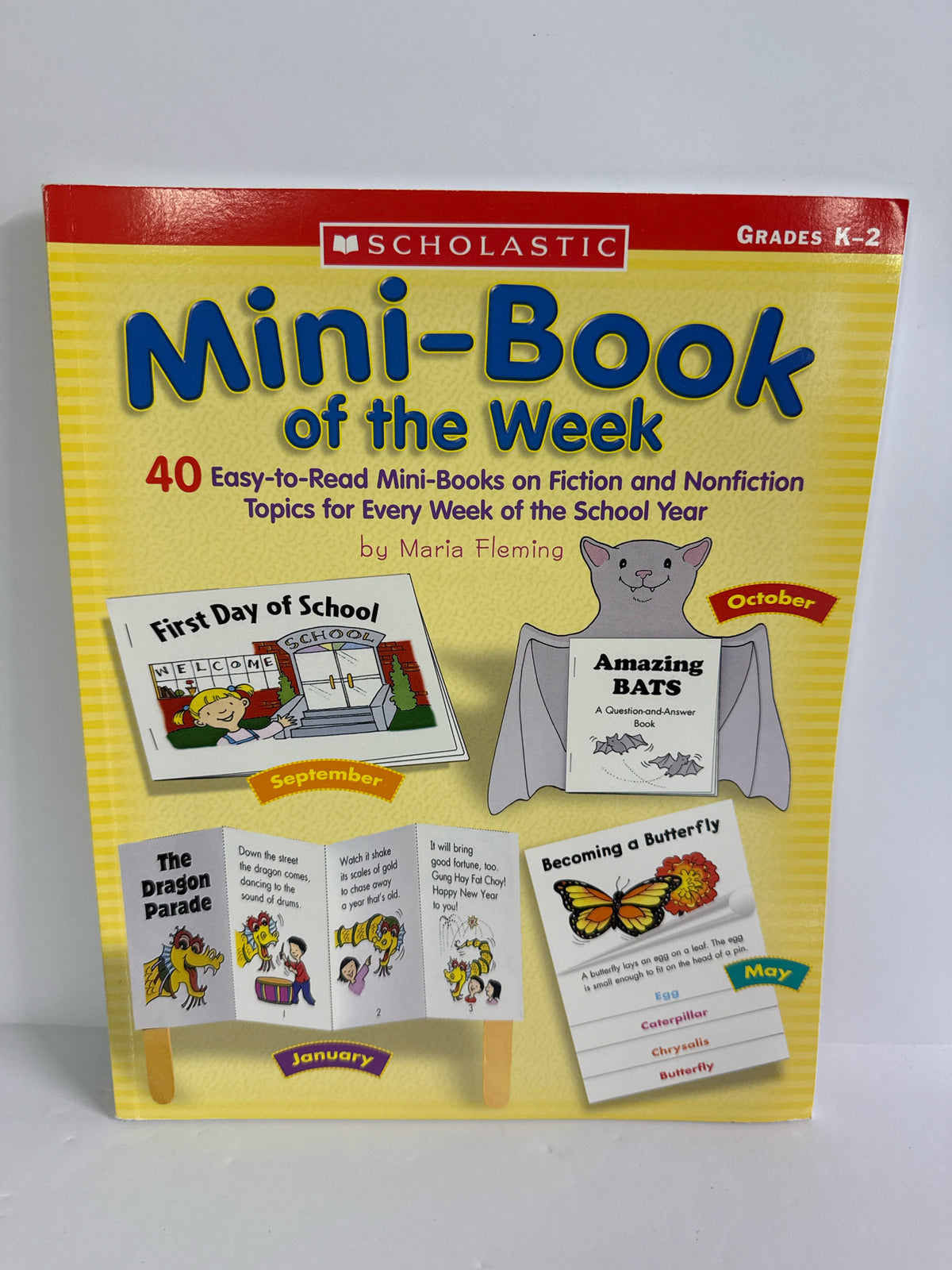 Mini-Book of the Week Scholastic Pre-Owned Maria Fleming Reading Textbooks