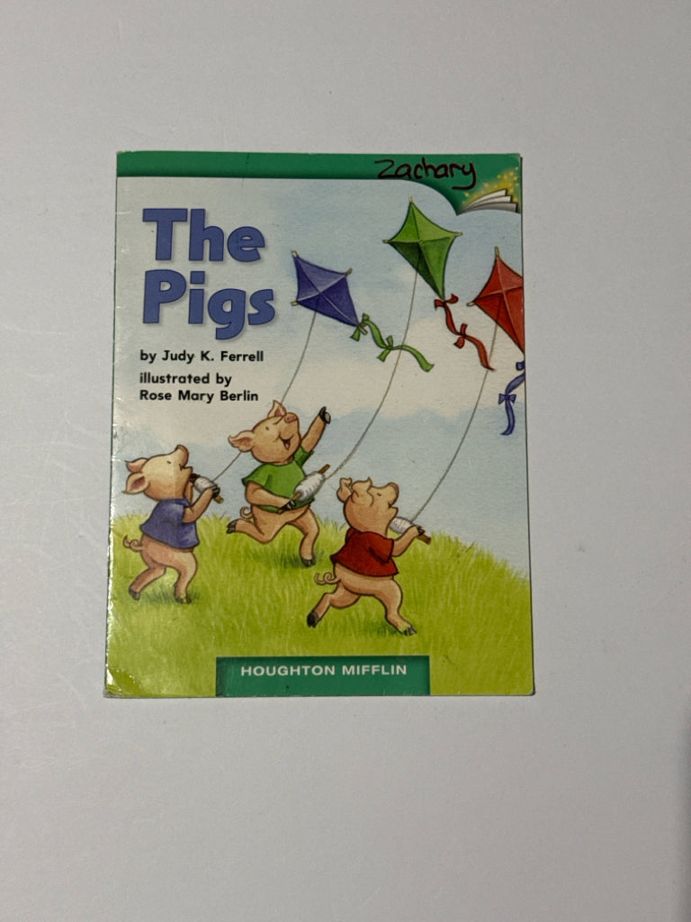 The Pigs Houghton Mifflin Reader Pre-Owned Judy K. Ferrell Reading Textbooks