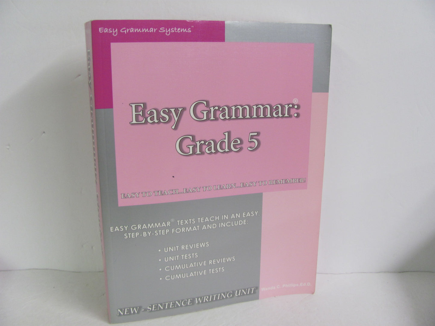 Easy Grammar 5 ISHA Enterprises Teacher Edition Pre-Owned Language Textbooks