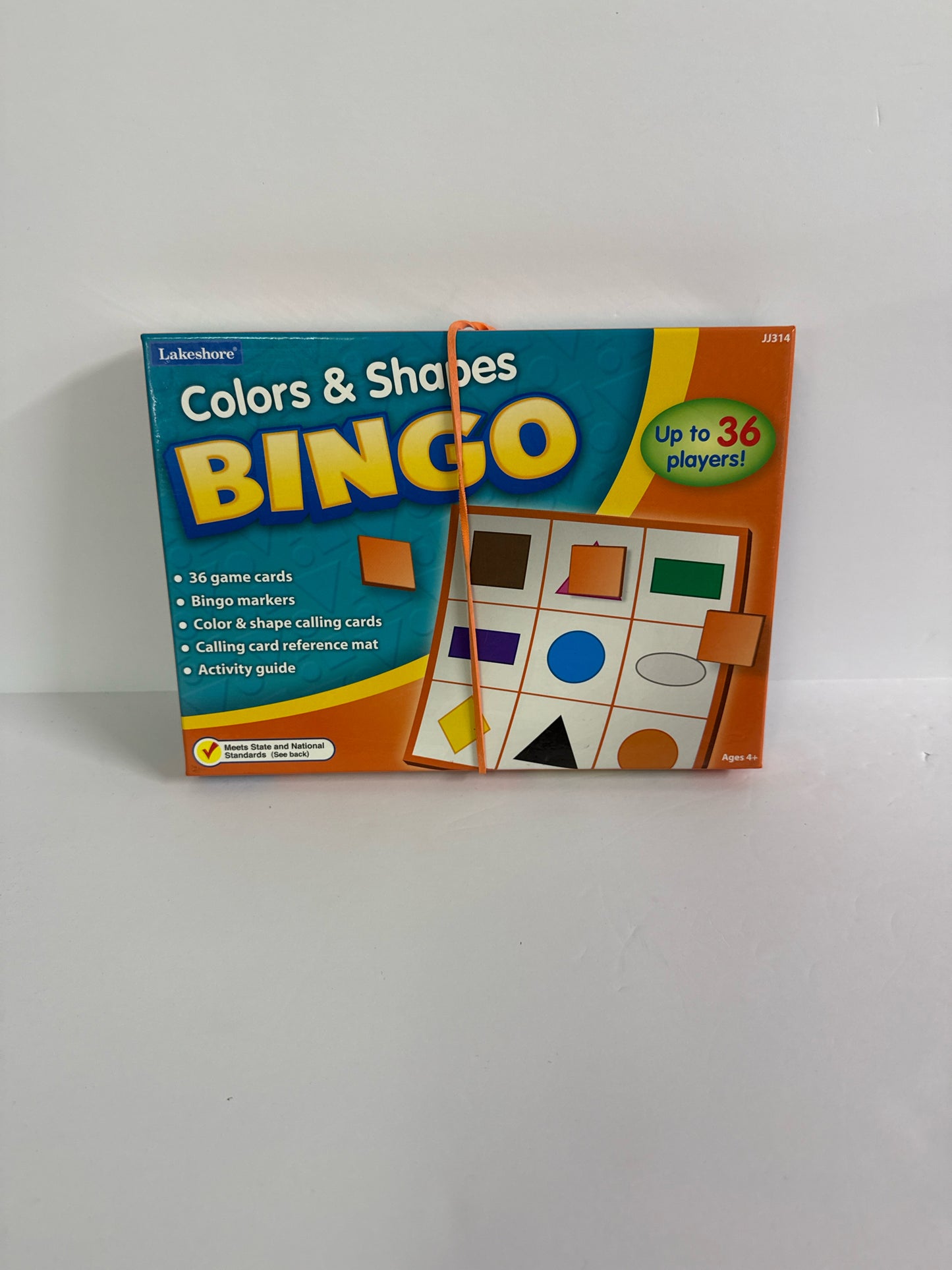 Colors & Shapes Bingo Lakeshore Pre-Owned Elementary Early Learning Books