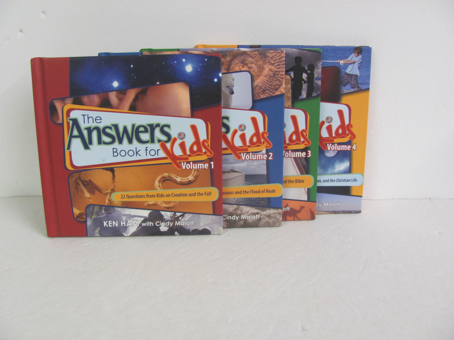 The Answers Book for Kids Master Books Set Pre-Owned Ham Creation Science Books