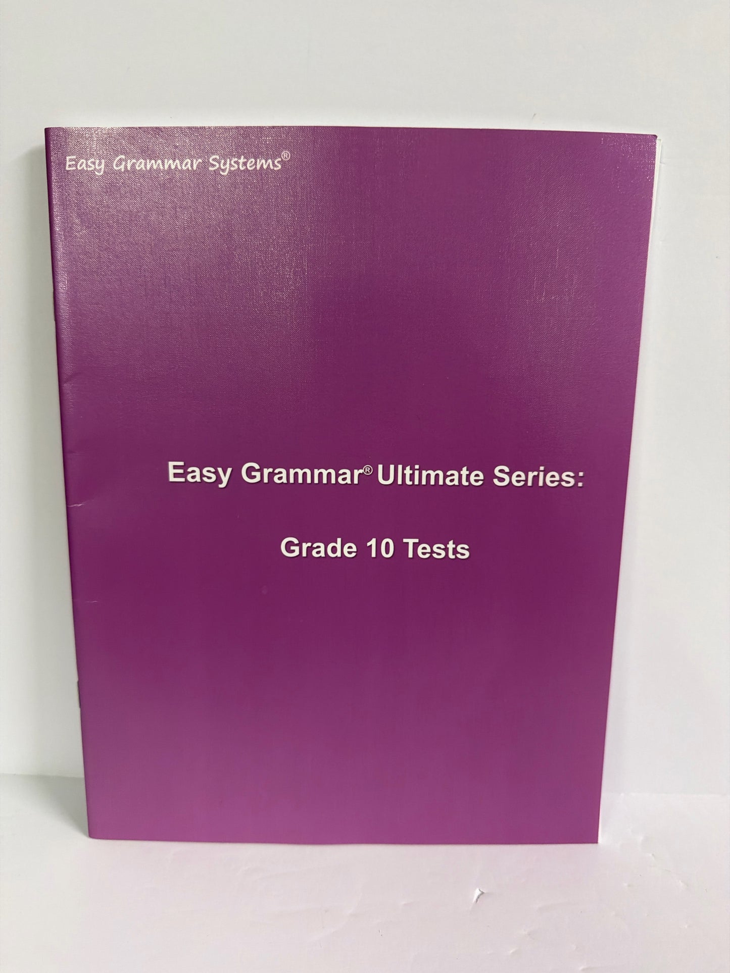 Easy Grammar Ultimate Easy Grammar Tests Pre-Owned 10th Grade Grammar Books
