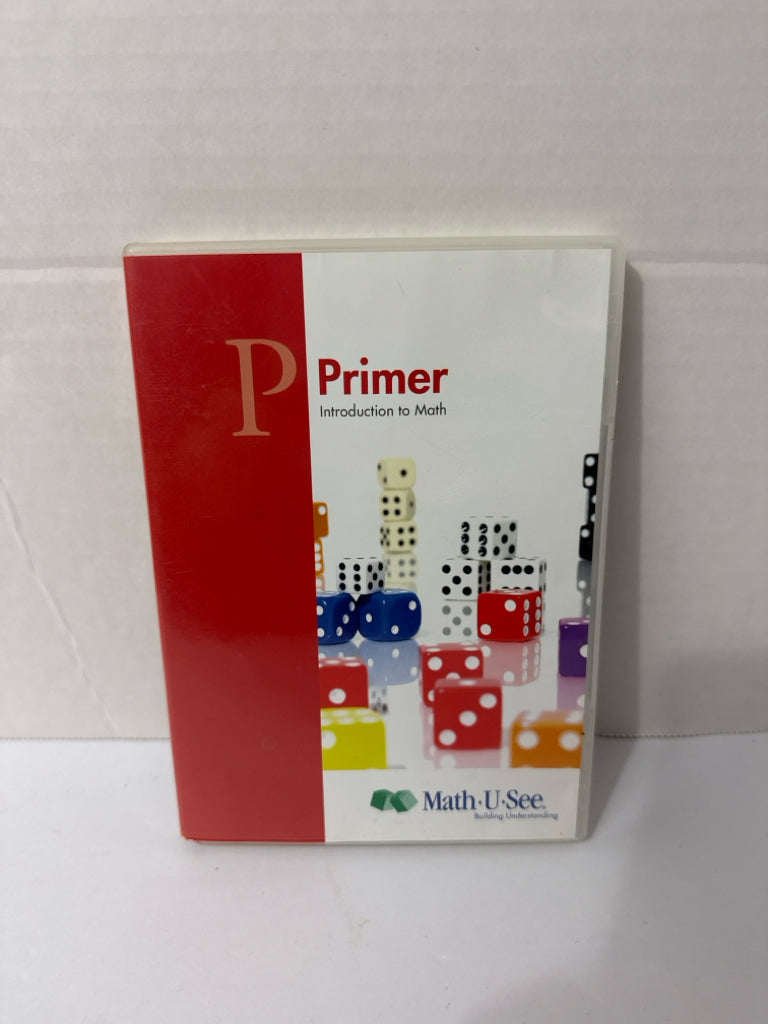 Primer Math U See DVD Pre-Owned Demme Elementary Mathematics Textbooks