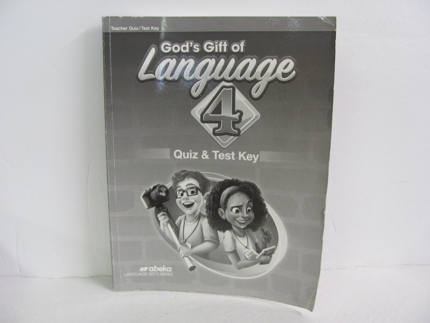 God's Gift of Language 4 Abeka Quiz/Test Key Pre-Owned Language Textbooks
