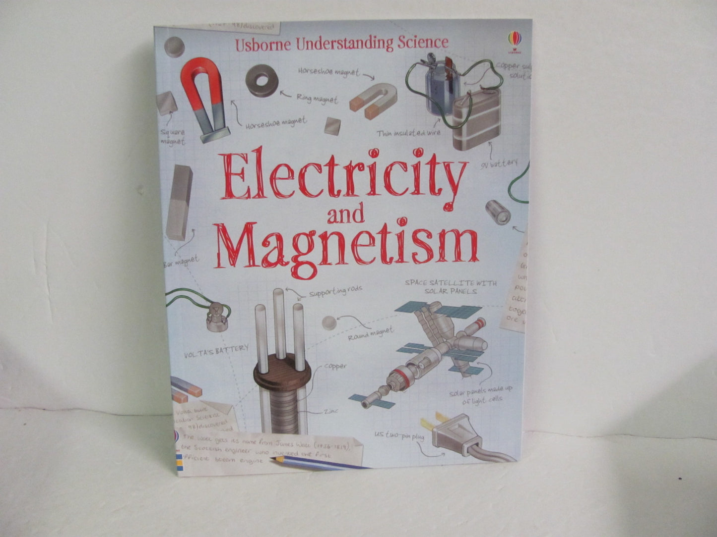 Electricity and Magnetism Usborne Pre-Owned Elementary Electricity/Magnetism Bks