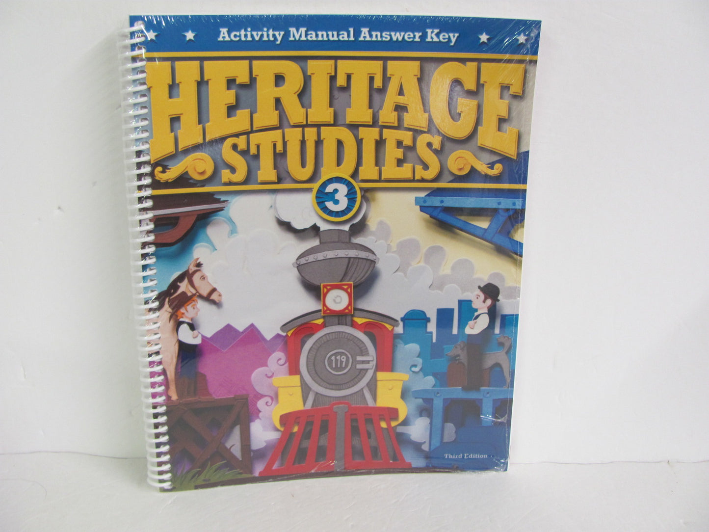 Heritage Studies 3 BJU Press Activity Key Pre-Owned 3rd Grade History Textbooks