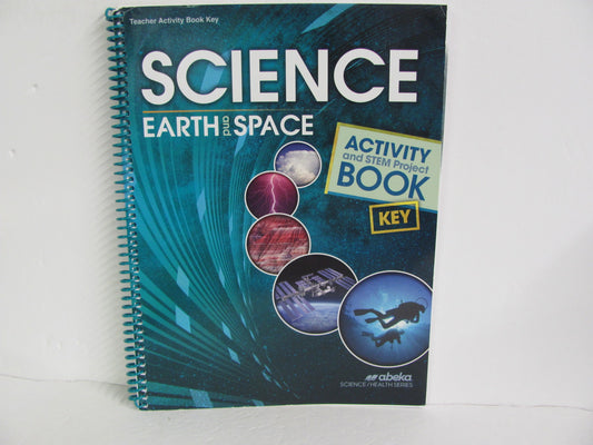 Earth and Space Abeka Activity Key Pre-Owned 8th Grade Science Textbooks