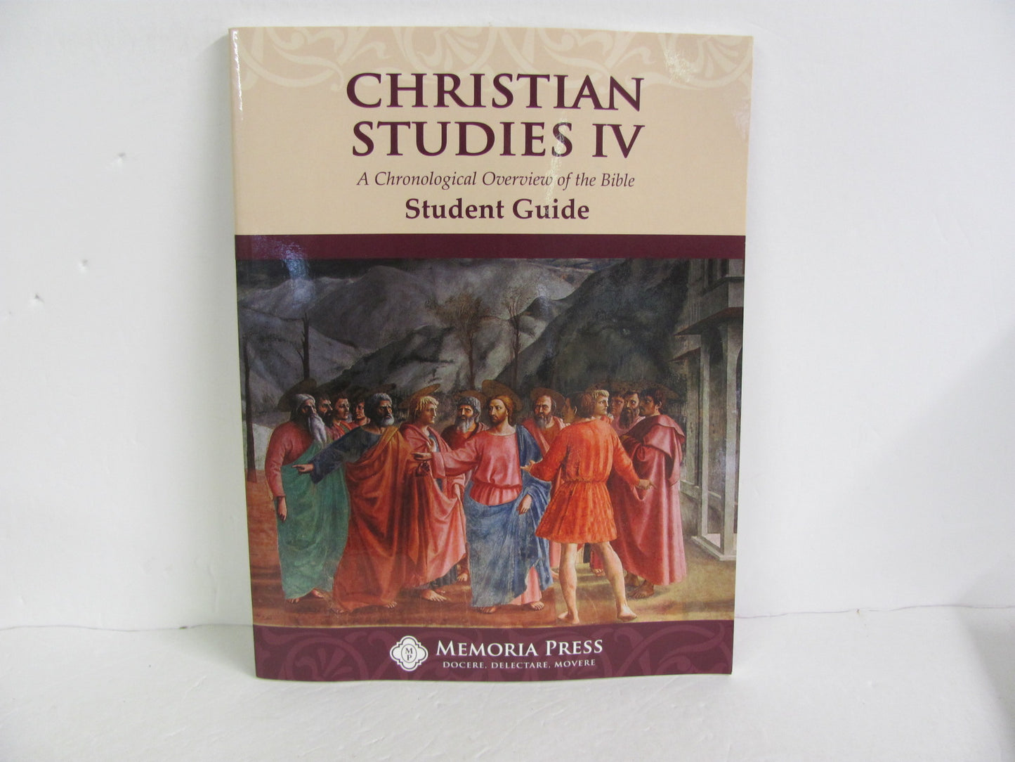 Christian Studies IV Memoria Press Student Guide Pre-Owned Bible Textbooks