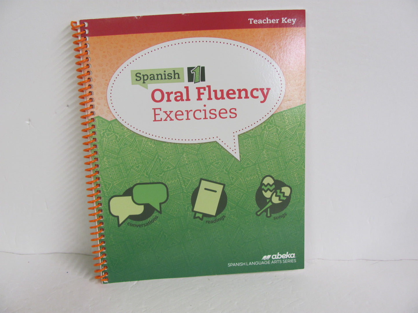 Oral Fluency Exercises Abeka Teacher Key Pre-Owned High School Spanish Books