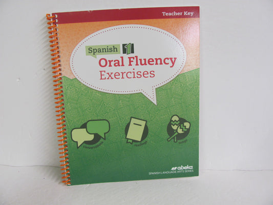 Oral Fluency Exercises Abeka Teacher Key  Pre-Owned High School Spanish Books