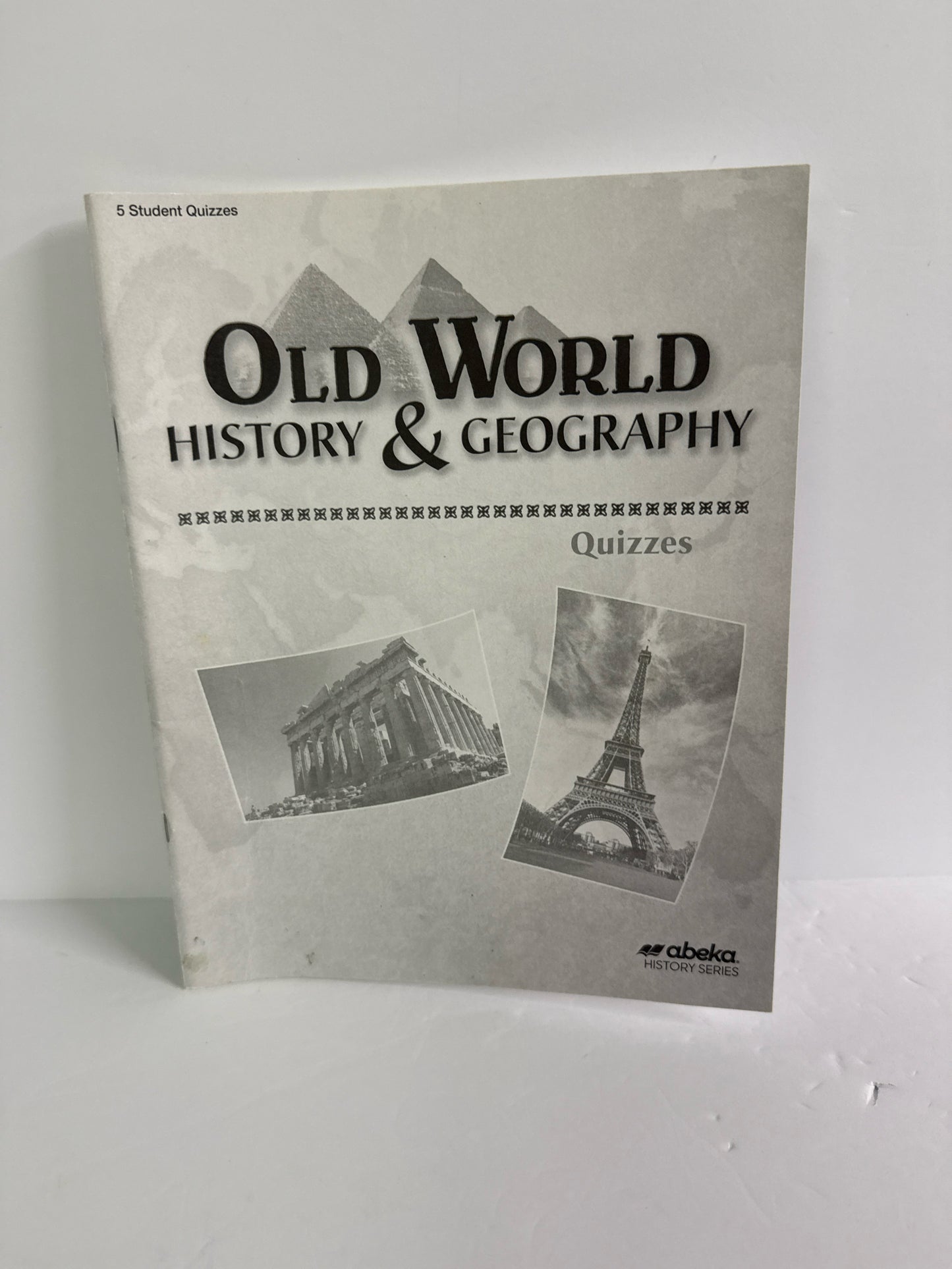 Old World History & Geography Abeka Quizzes Pre-Owned History Textbooks