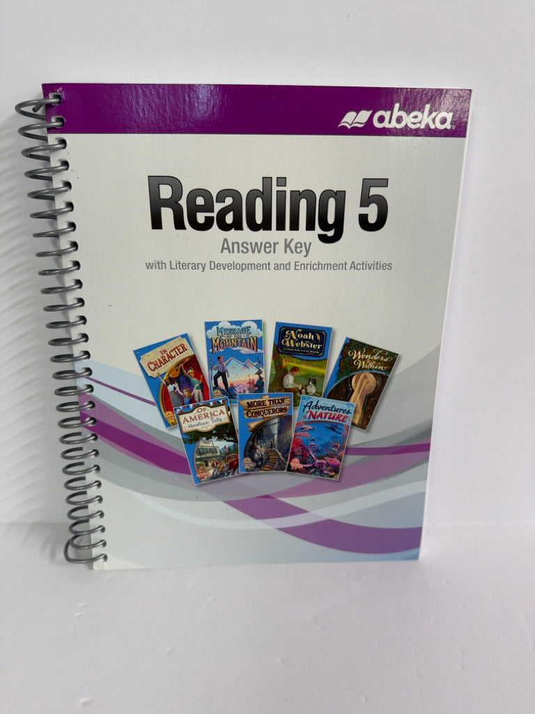 Reading 5 Abeka Answer Key Pre-Owned 5th Grade Reading Textbooks