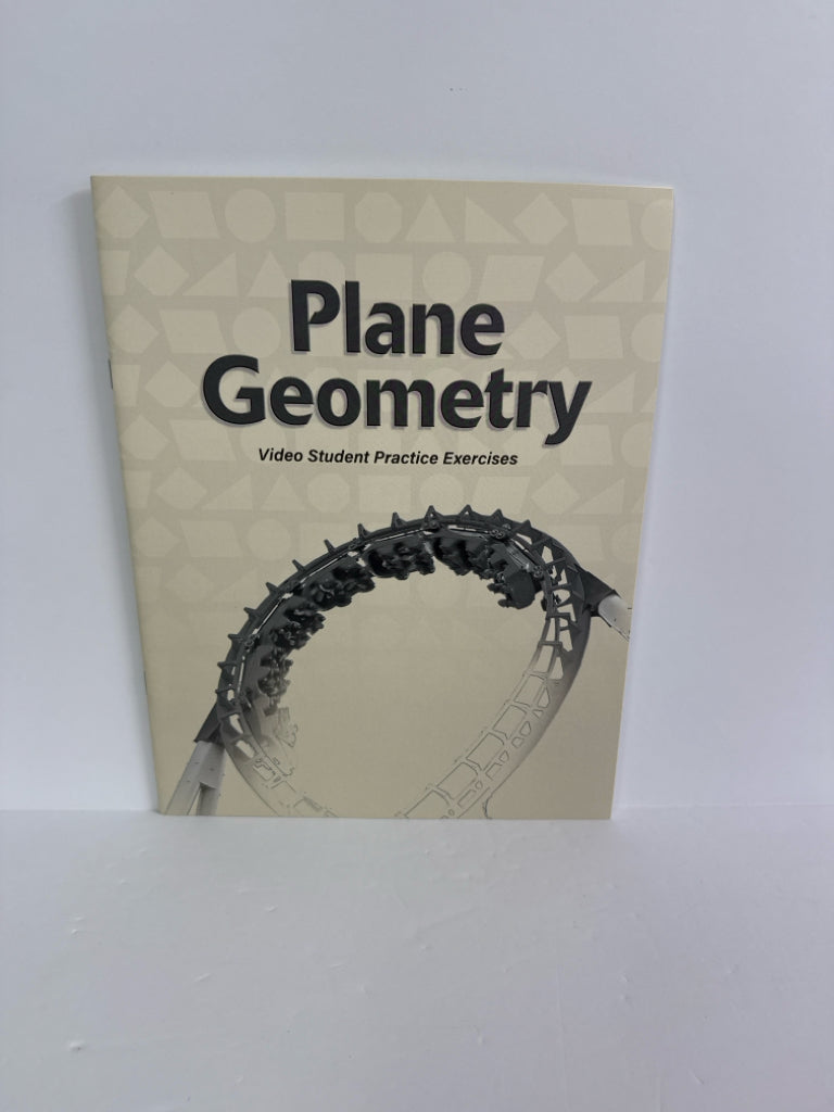 Plane Geometry Abeka Video Practice Exercises Pre-Owned Mathematics Textbooks