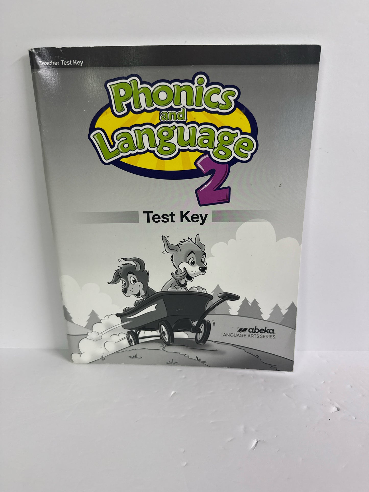 Phonics and Language 2 Abeka Test Key Pre-Owned 2nd Grade Language Textbooks