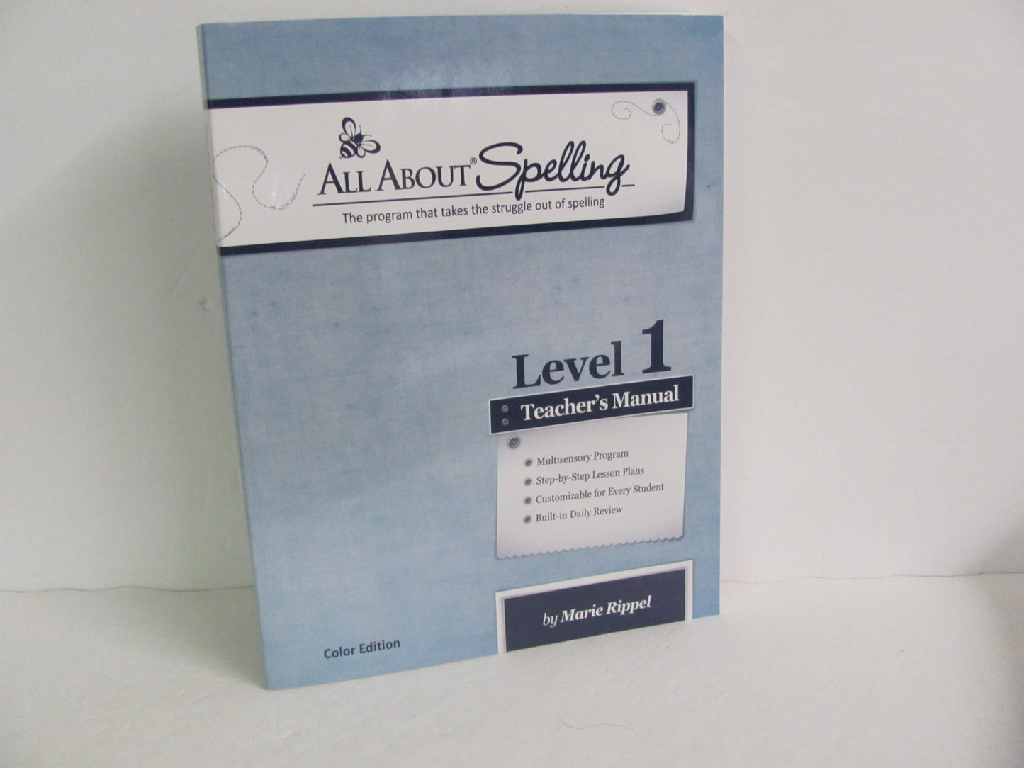 Level 1 All About Spelling Teacher Manual Pre-Owned Spelling/Vocabulary Books