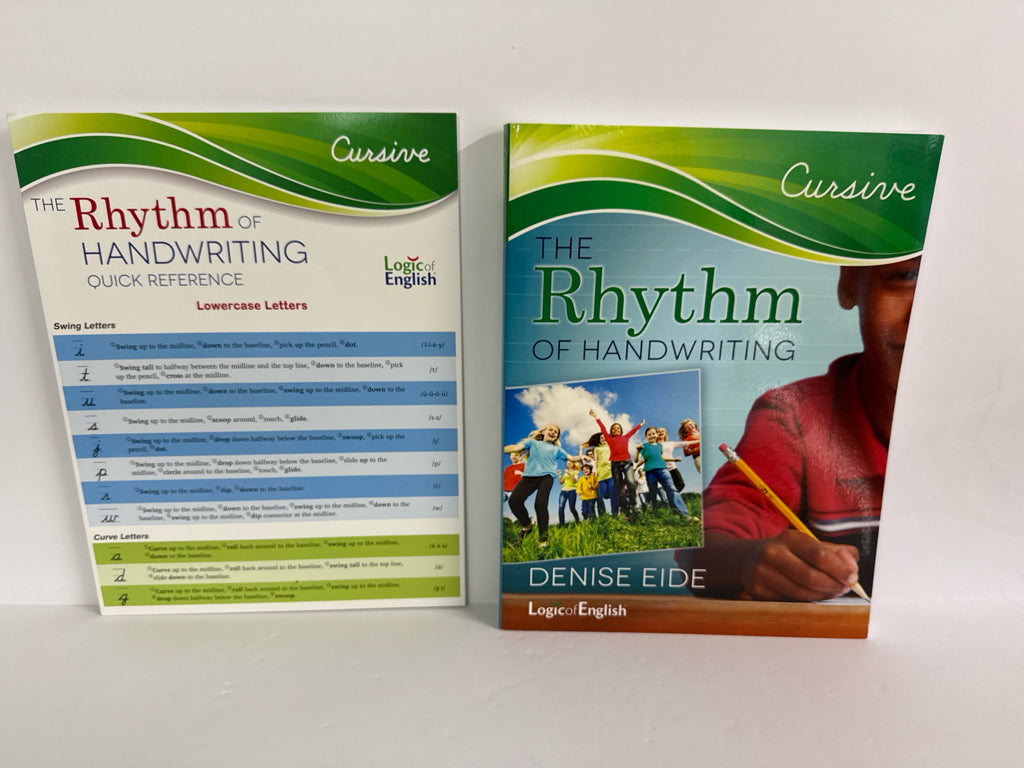 The Rhythm of Handwriting Logic of English Denise Eide Language Textbooks