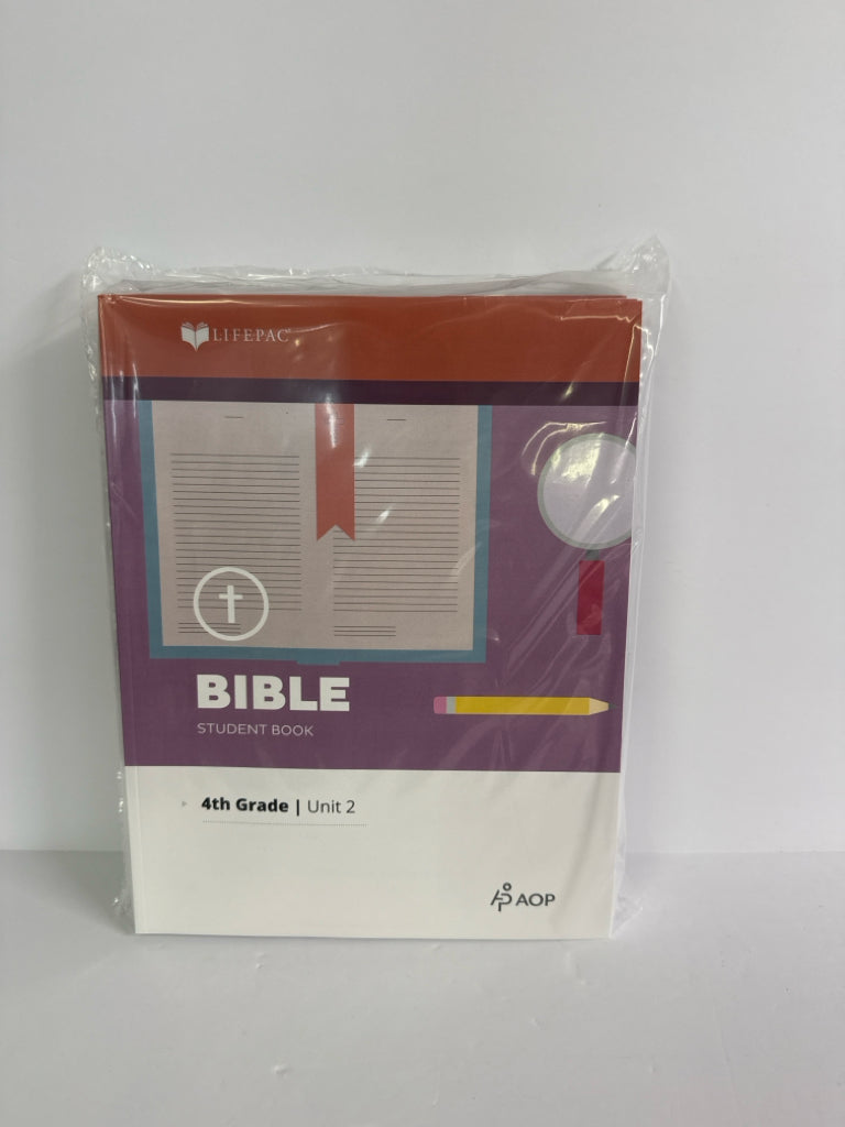 Bible 4 Alpha Omega Set Pre-Owned 4th Grade Bible Textbooks