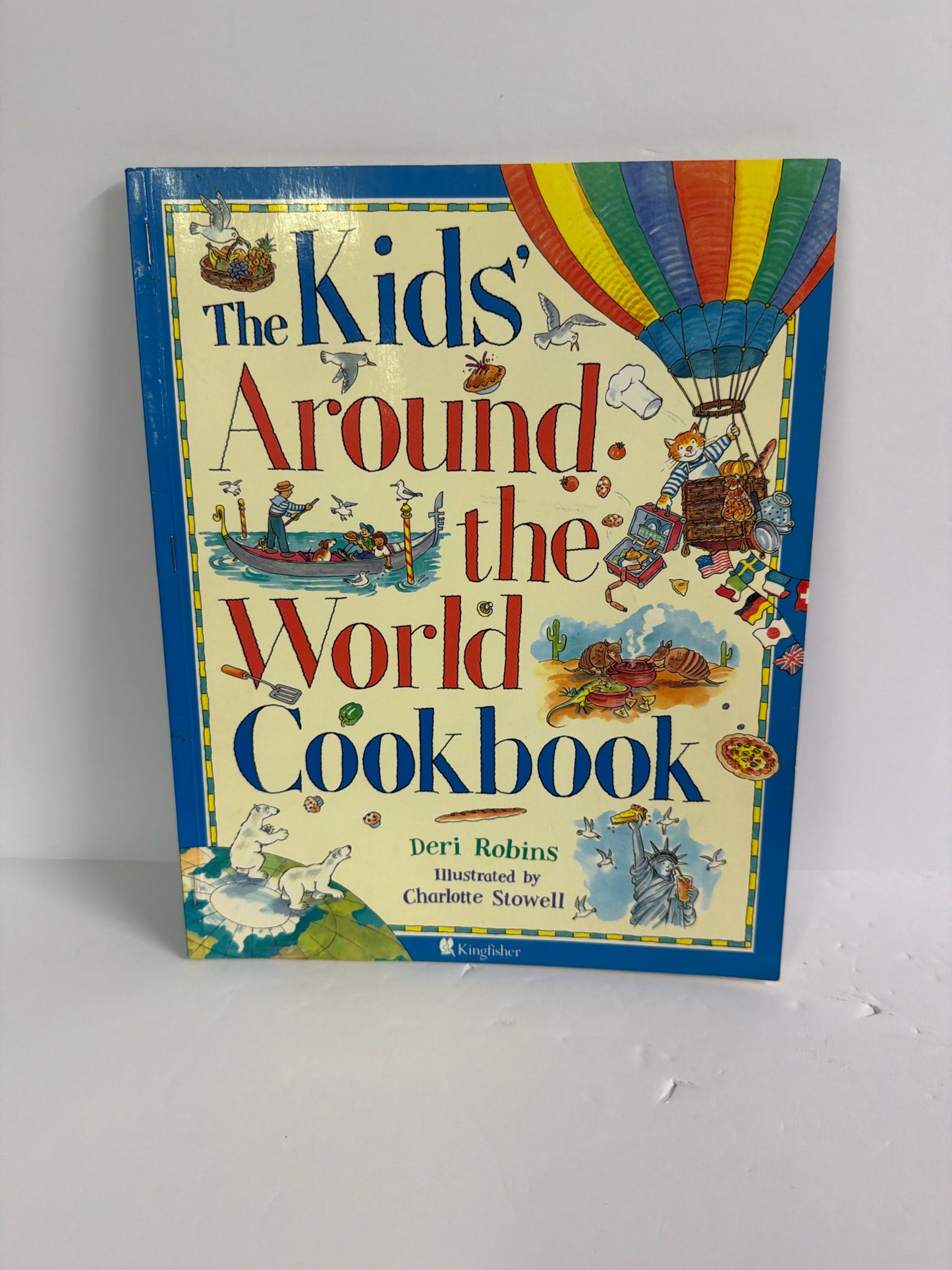 The Kids Around the World Cookbook Kingfisher Pre-Owned Deri Robins Geography