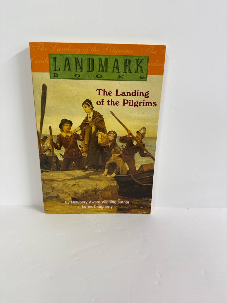 The Landing of the Pilgrims Landmark Books Pre-Owned James Daugherty Nonfiction