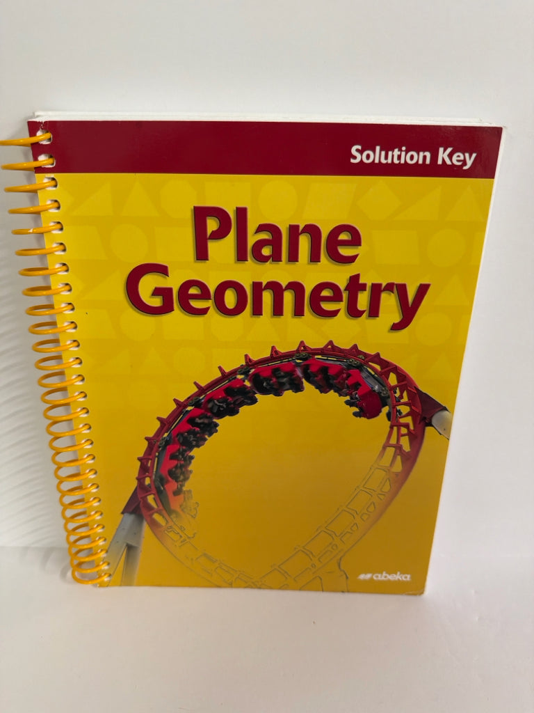 Plane Geometry Abeka Solution Key Pre-Owned 11th Grade Mathematics Textbooks