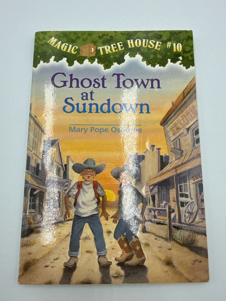 Ghost Town at Sundown Mary Pope Osborne Random House Juvenile Books