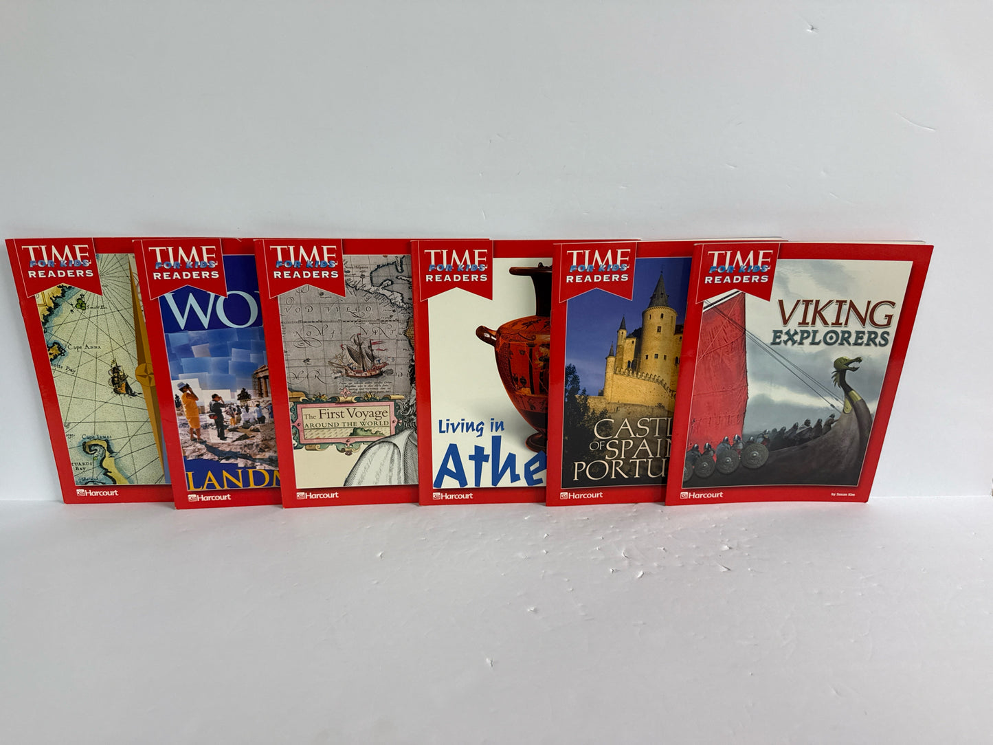 Time for Kids Readers Harcourt Set Pre-Owned Elementary Reading Textbooks
