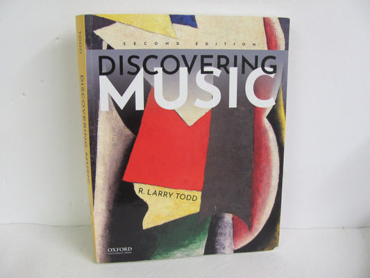 Discovering Music Oxford Pre-Owned Todd High School Music Education Books