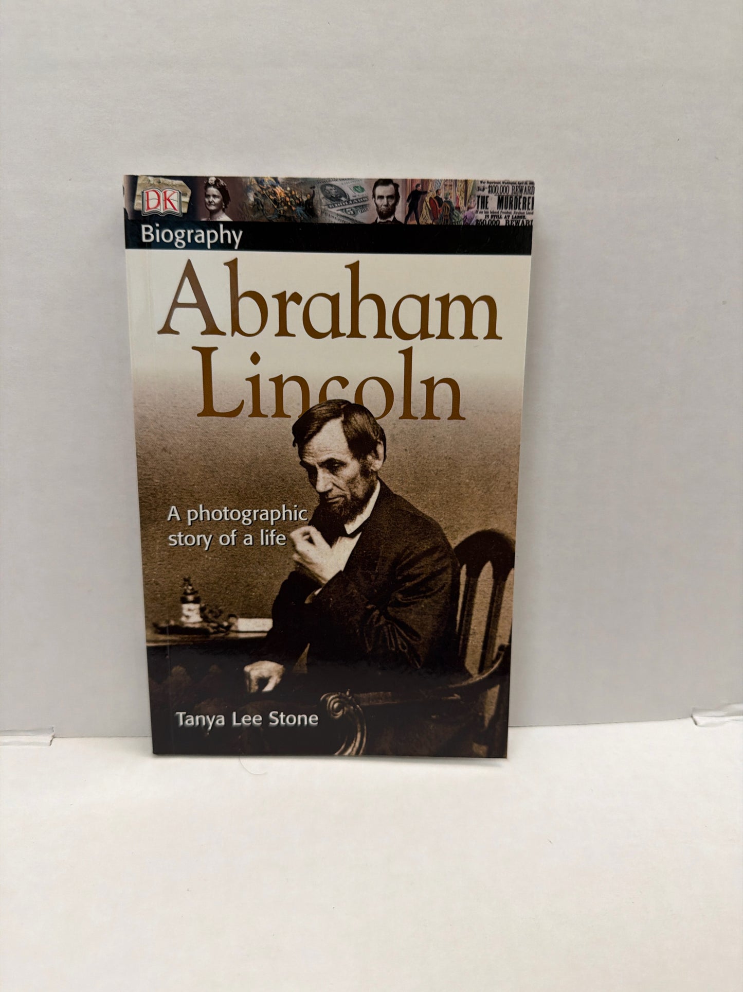 Abraham Lincoln DK Publishing Pre-Owned Tanya Lee Stone Biography Books