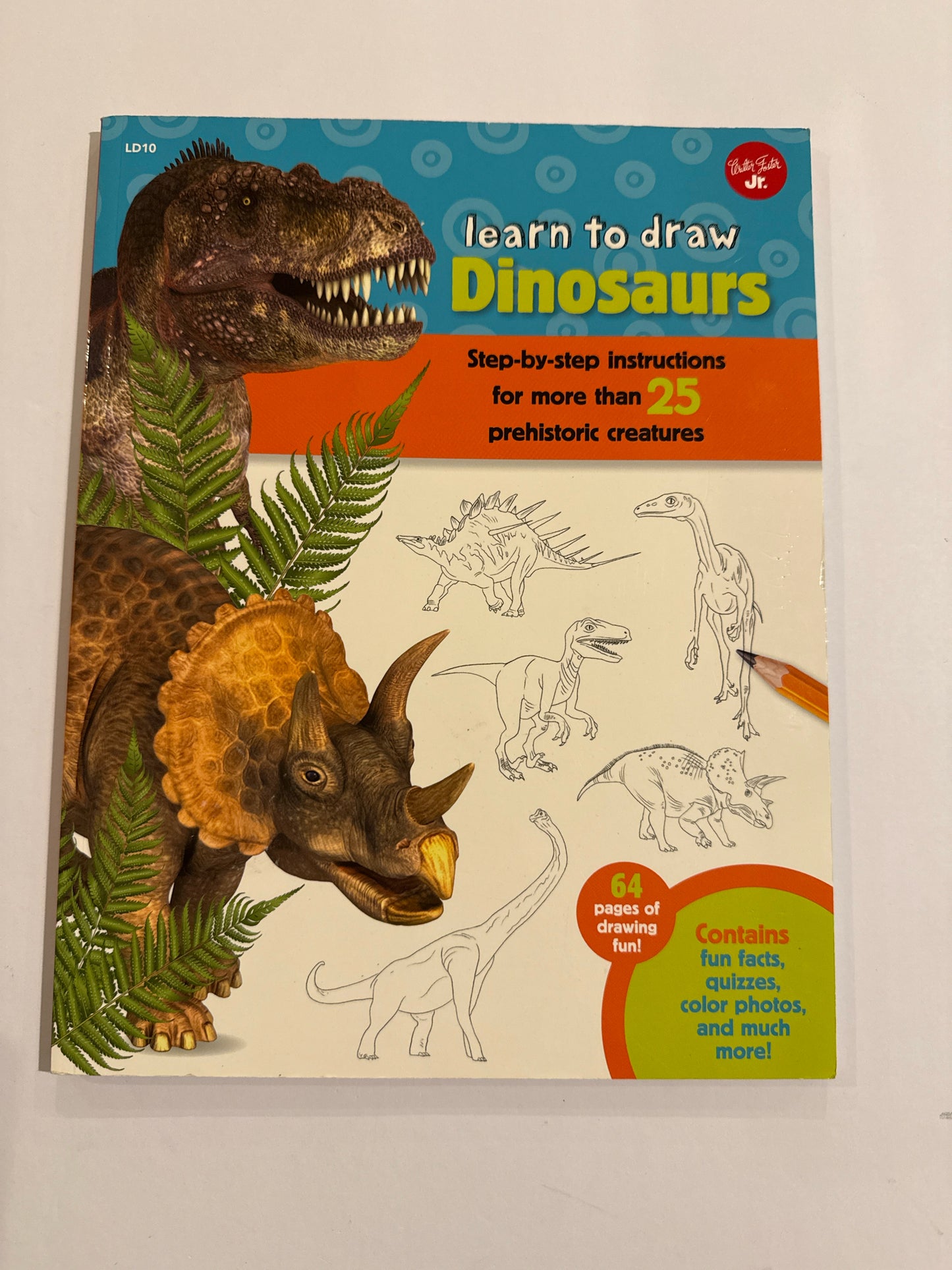 Learn to Draw Dinosaurs QuartoKnows Pre-Owned Elementary Art Books