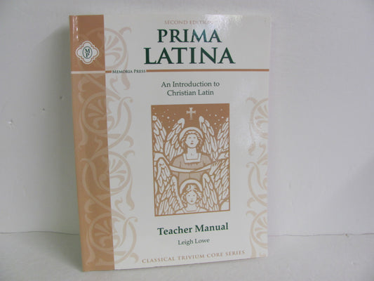 Prima Latina Memoria Press Teacher Manual  Pre-Owned Elementary Latin Books