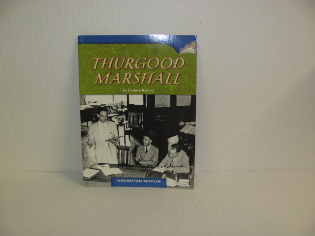 Thurgood Marshall Houghton Mifflin Pre-Owned Darleen Ramos Biography Books