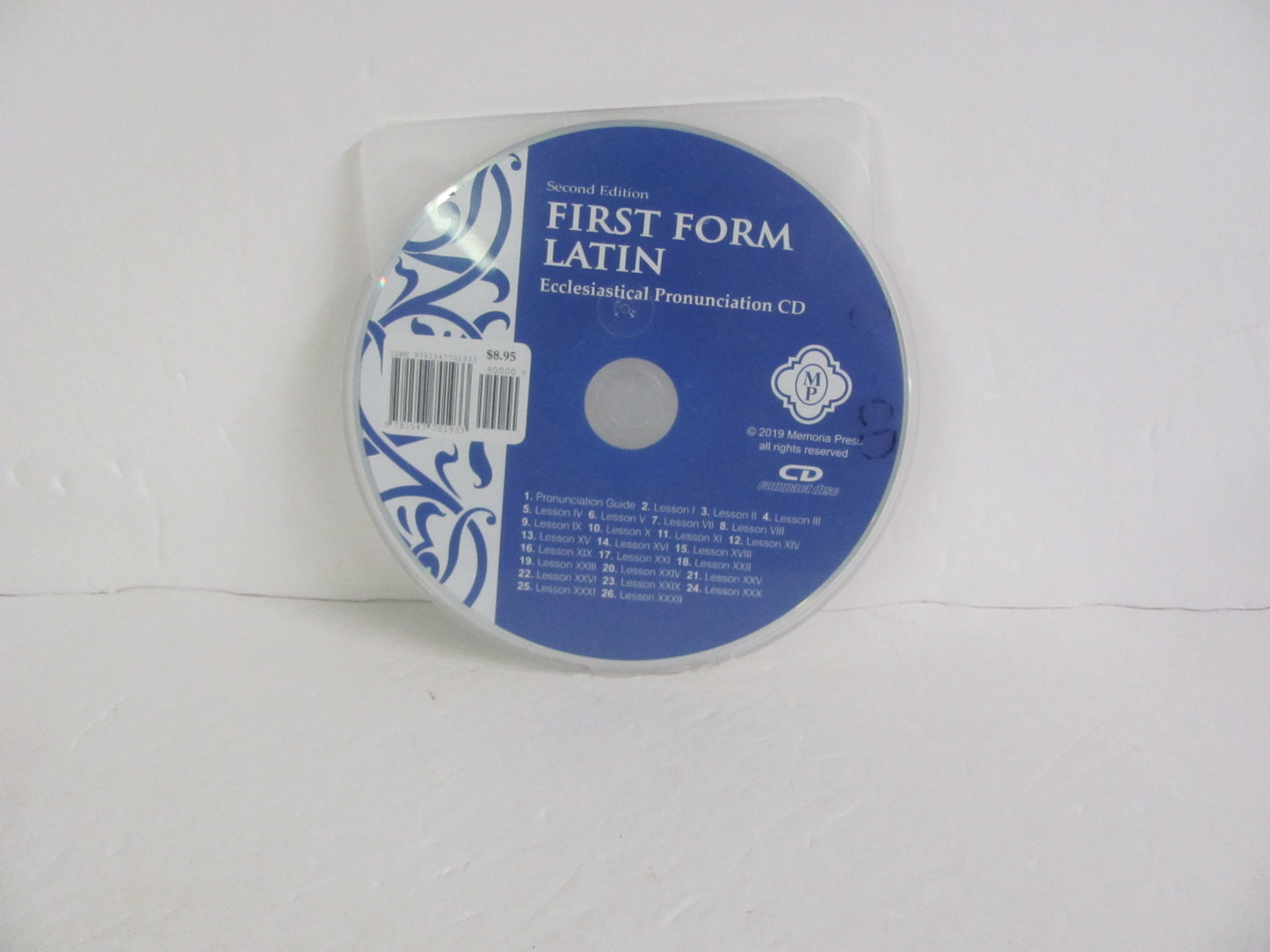First Form Latin Memoria Press Audio CDs Pre-Owned Middle School Latin Books