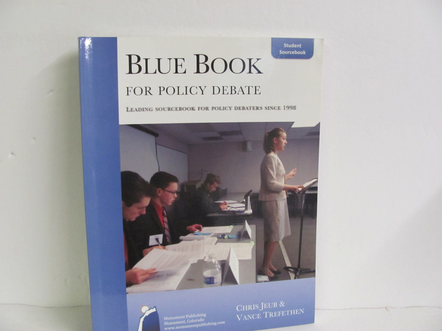 Blue Book For Policy Debate Monument Pub Pre-Owned Jeub High School Logic Books