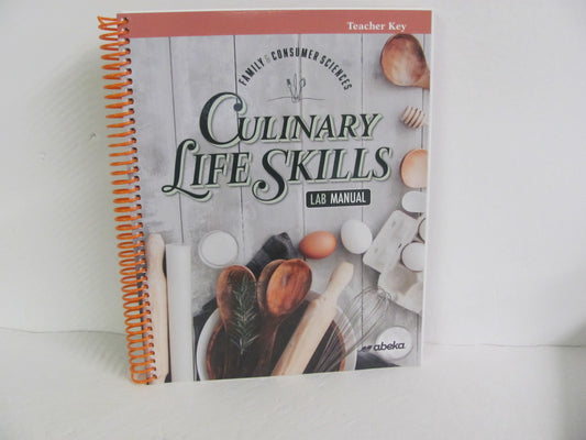 Culinary Life Skills Lab Manual Abeka Teacher Key  Pre-Owned Electives (Books)
