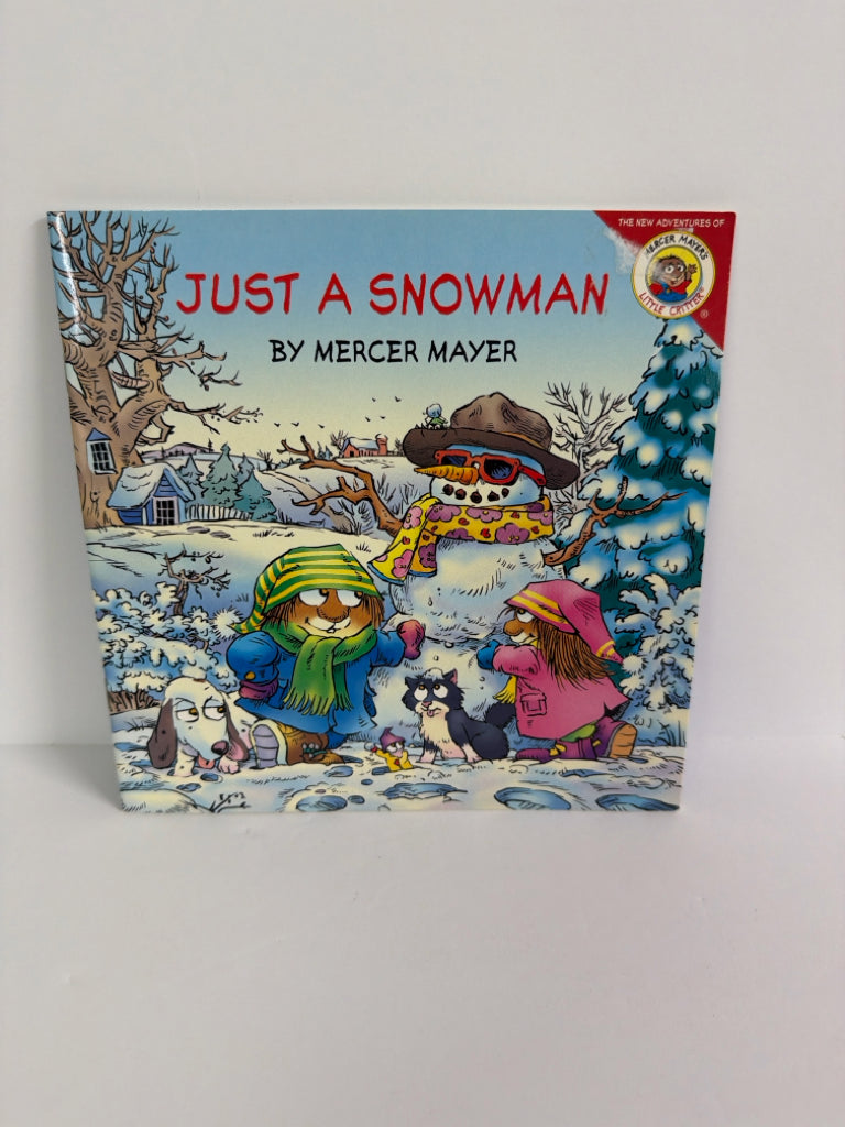 Just a Snowman Mercer Mayer Harper Festival Paperback Books