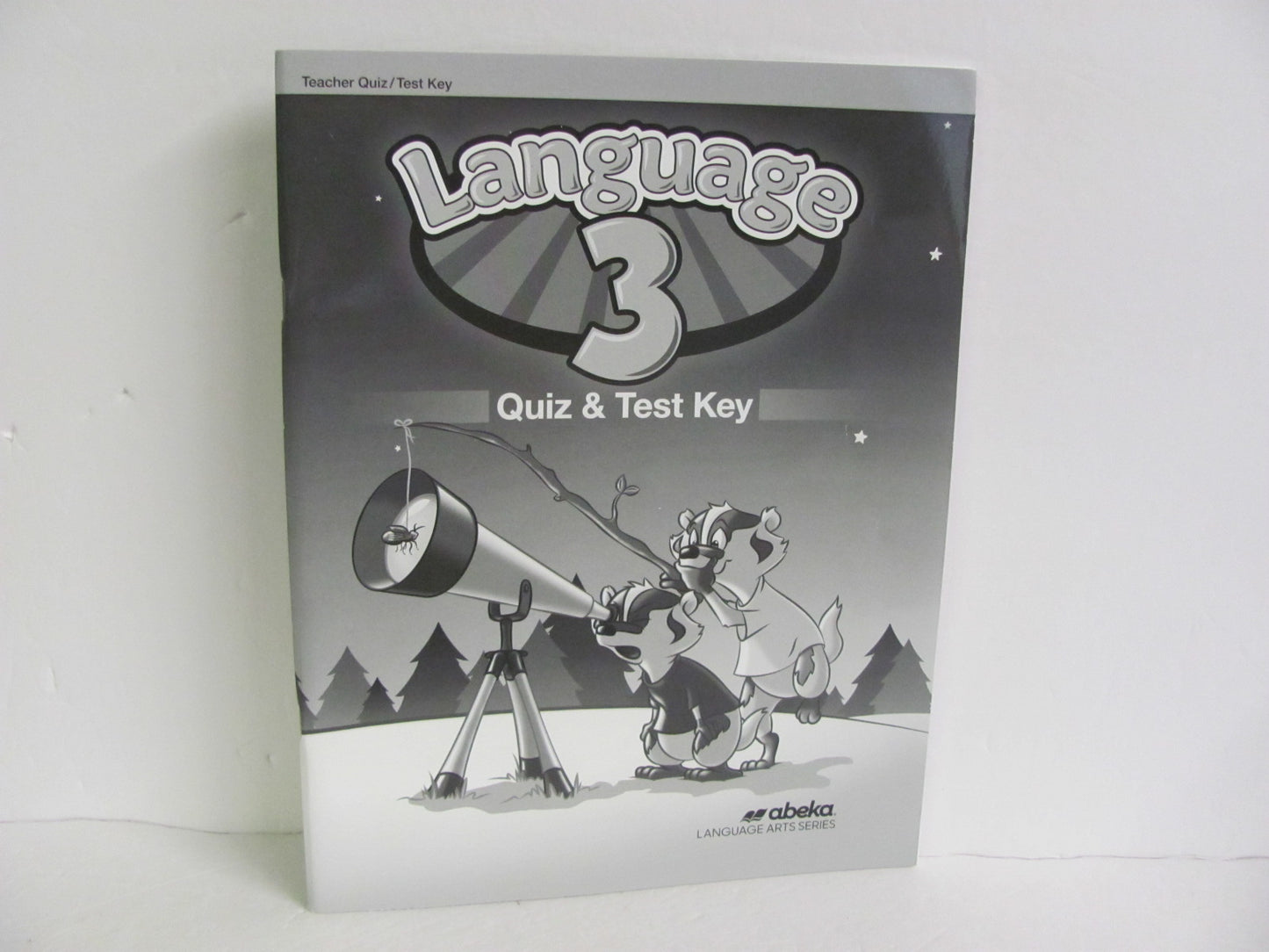 Language 3 Abeka Quiz/Test Key Pre-Owned 3rd Grade Language Textbooks