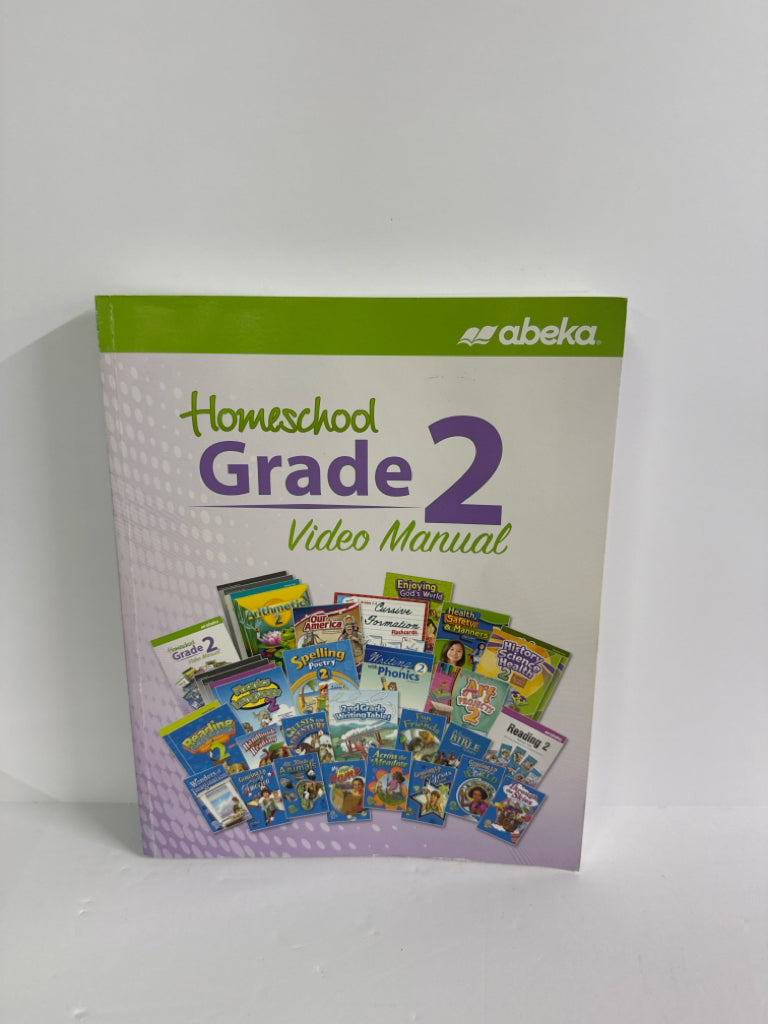 Homeschool Grade 2 Abeka Video Manual- Pre-Owned 2nd Grade Educator Resources