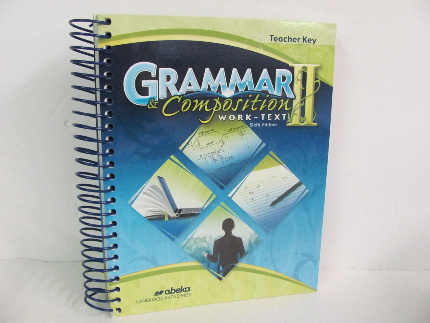 Grammar & Composition II Abeka Teacher Key Pre-Owned Language Textbooks