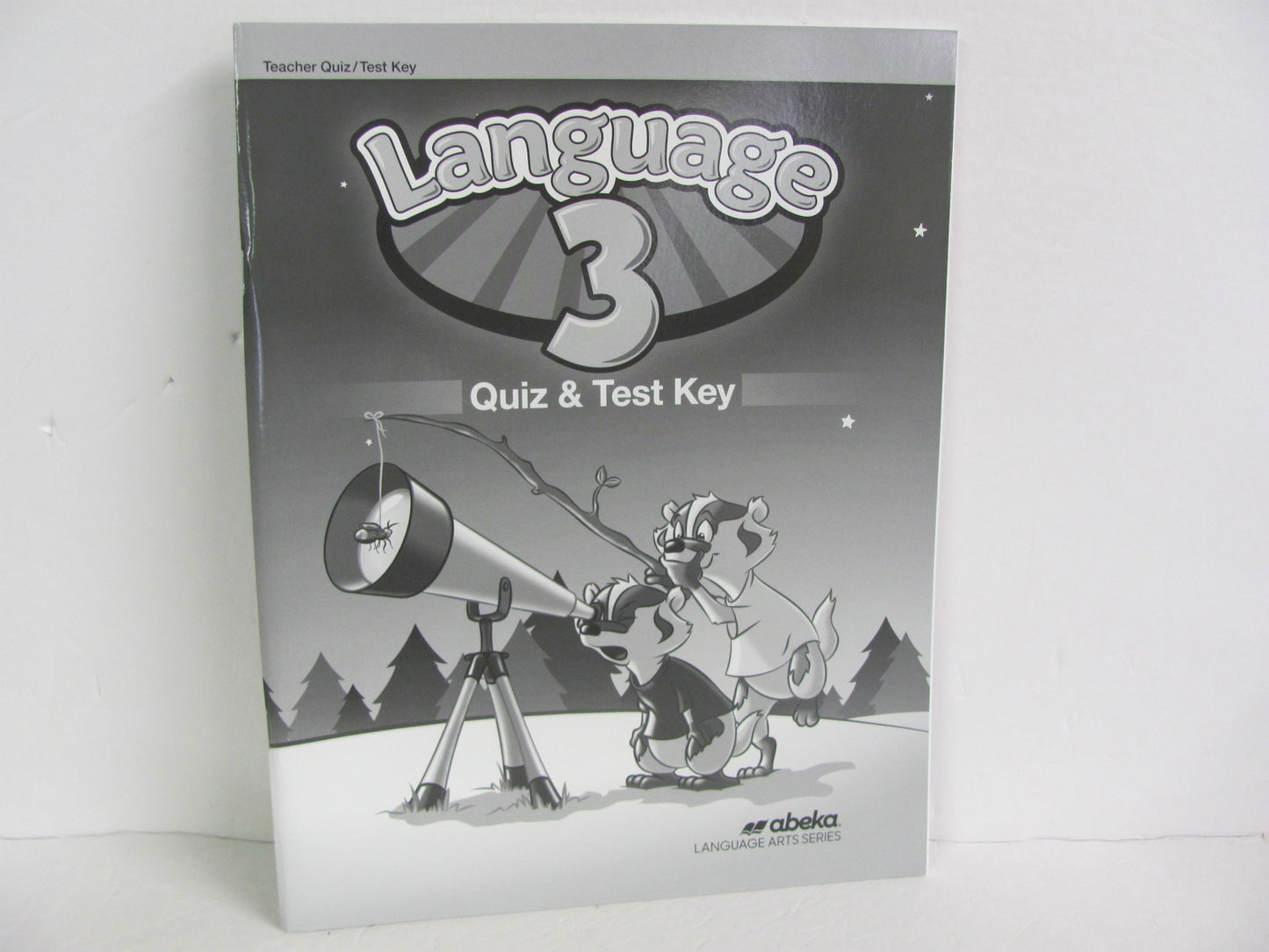 Language 3 Abeka Quiz/Test Key Pre-Owned 3rd Grade Language Textbooks