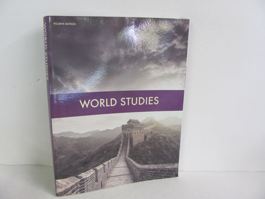 World Studies BJU Press Student Book Pre-Owned 7th Grade History Textbooks