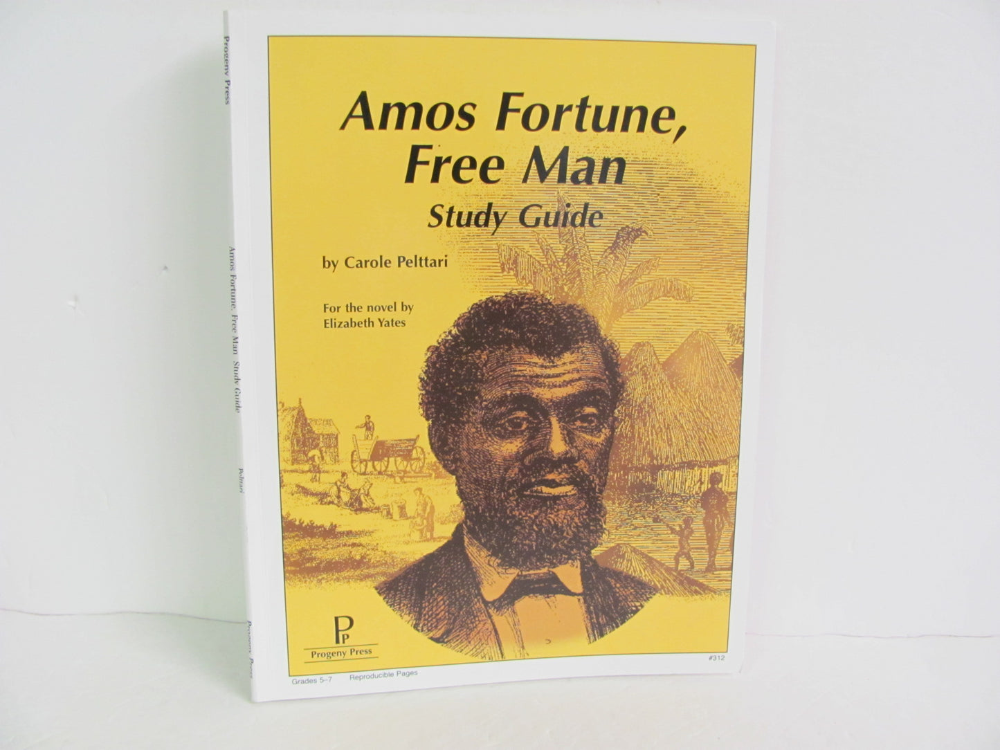 Amos Fortune Free Man Progeny Press Literature Unit Pre-Owned Fiction Books