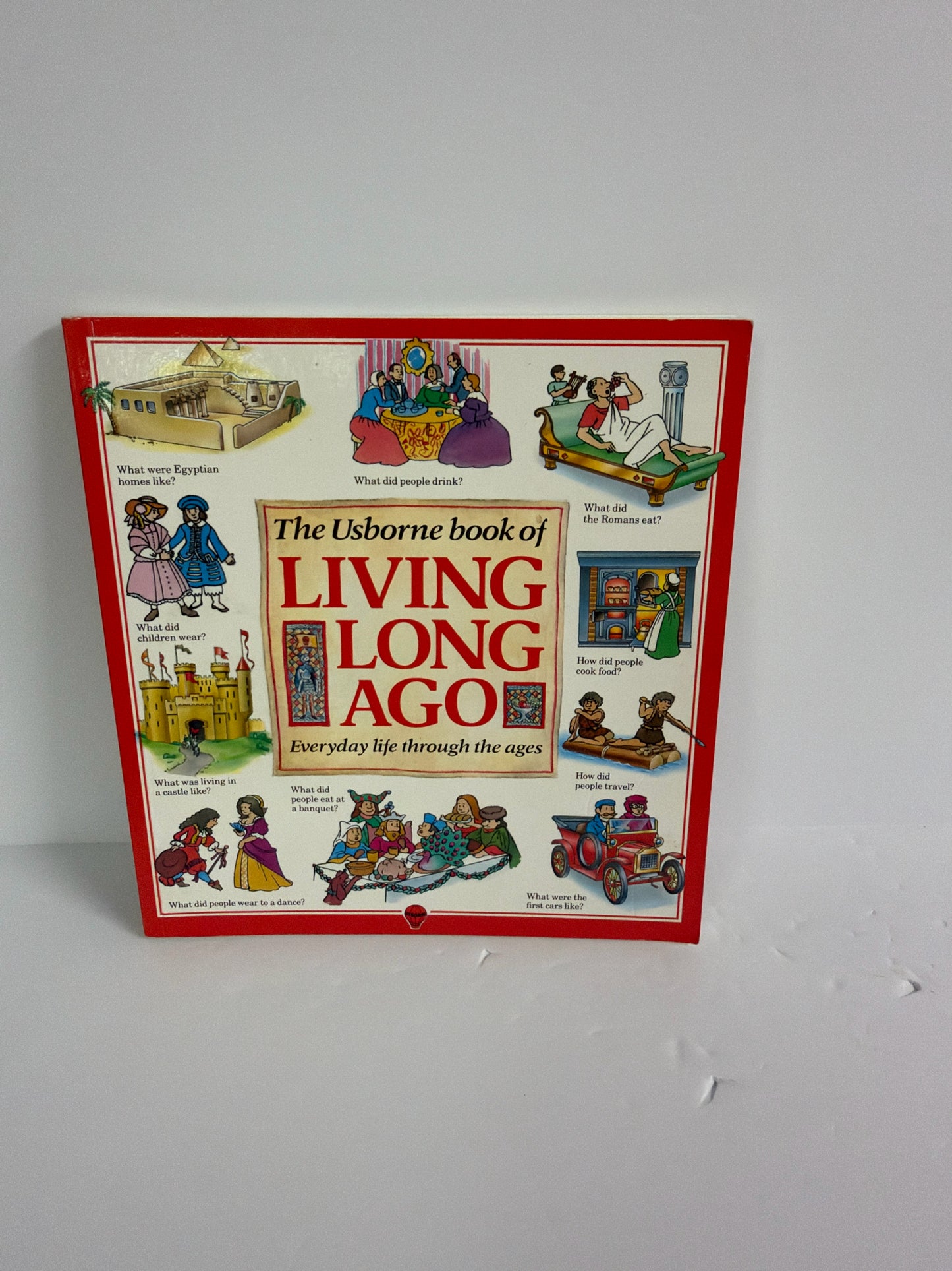 Living Long Ago Usborne Pre-Owned Elementary History Textbooks