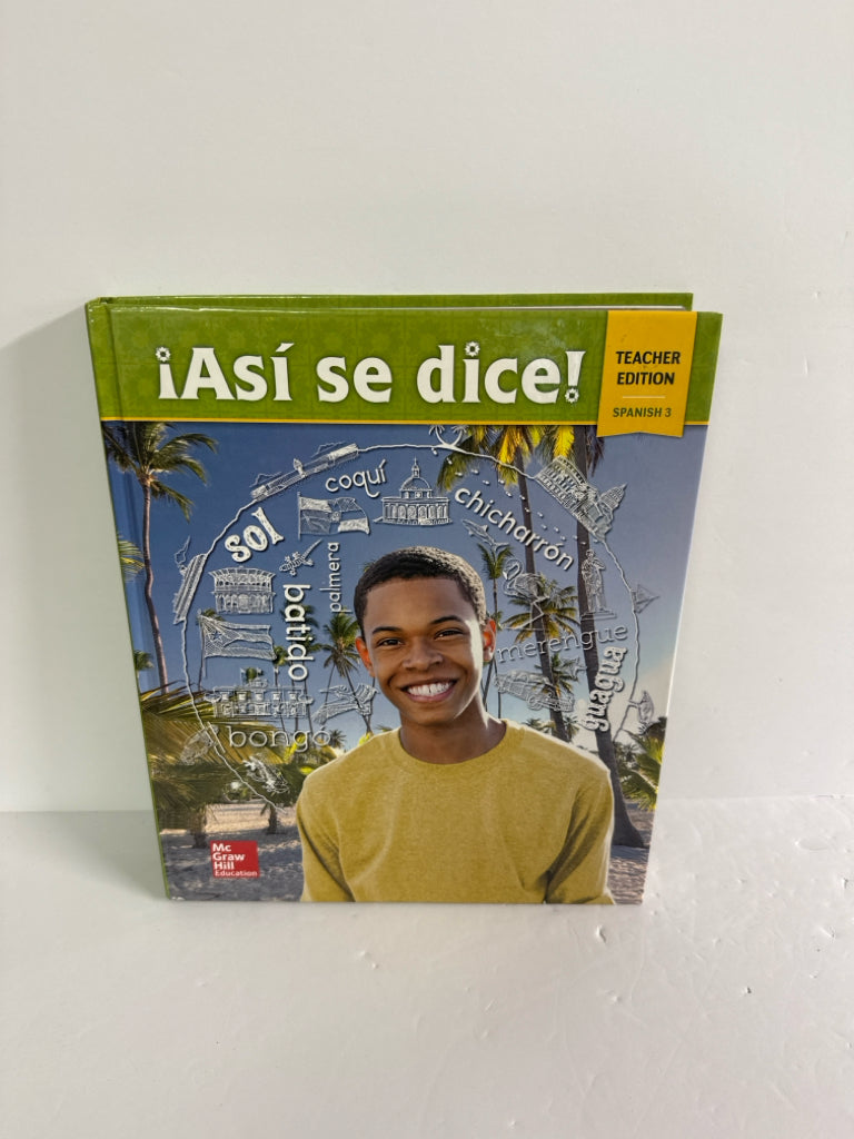 Spanish 3 McGraw-Hill Teacher Edition Pre-Owned High School Spanish