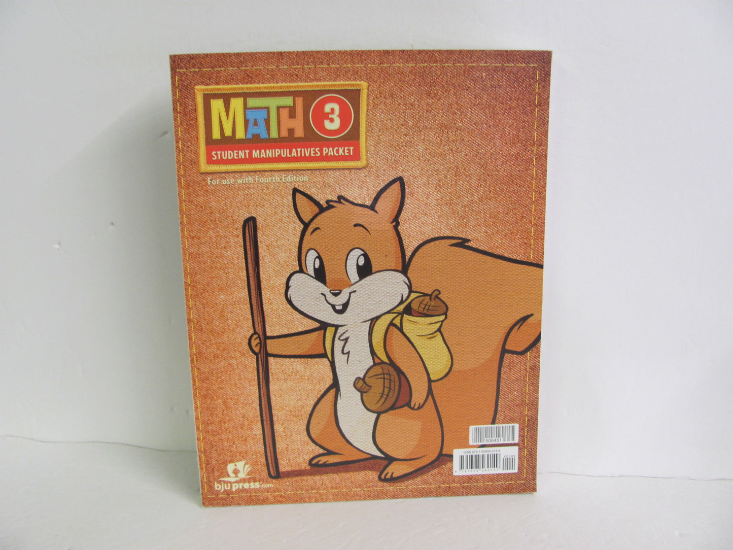 Math 3 BJU Press Manipulative Set Pre-Owned 3rd Grade Mathematics Textbooks
