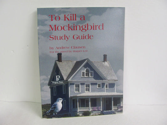 To Kill a Mockingbird Progeny Press Study Guide - Pre-Owned Lee Fiction Books