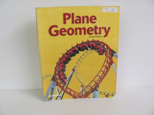 Plane Geometry Abeka Student Book Pre-Owned High School Mathematics Textbooks