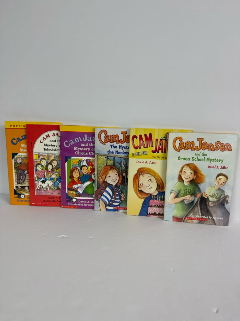 Cam Jansen David A. Adler Scholastic Juvenile Books