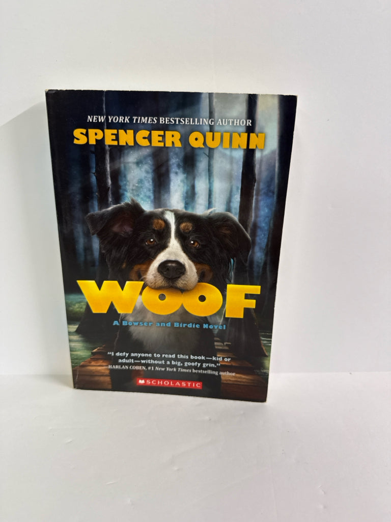Woof Spencer Quinn Scholastic Juvenile Books