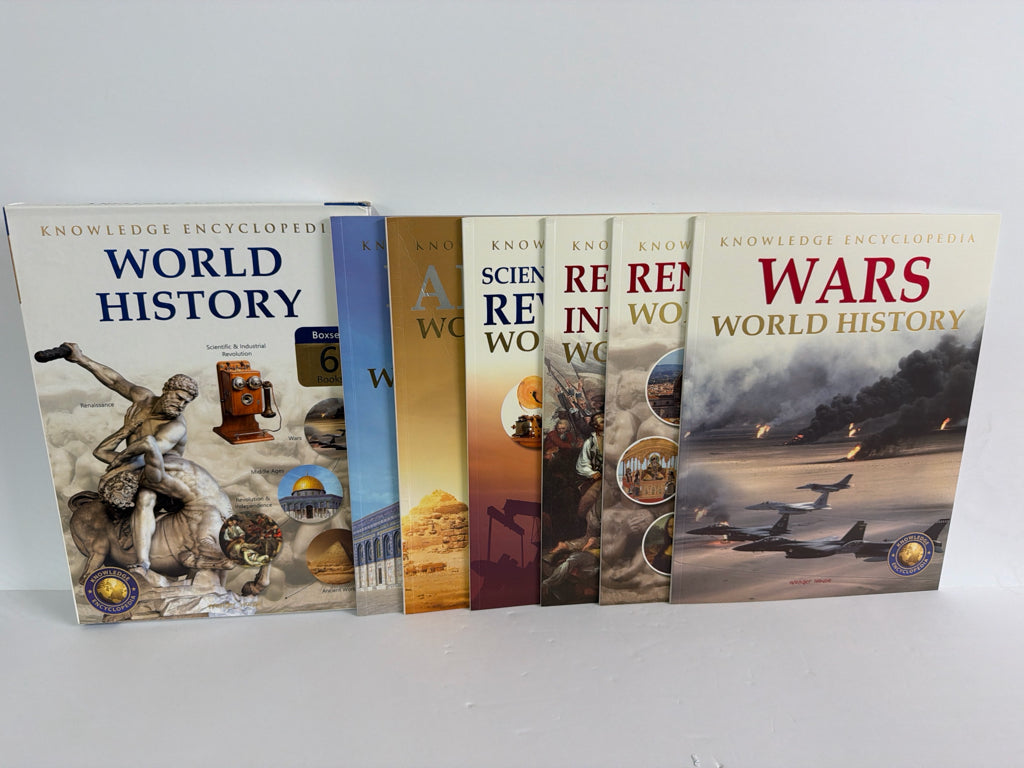 World History Wonder House Boxed Set Pre-Owned Elementary History Textbooks